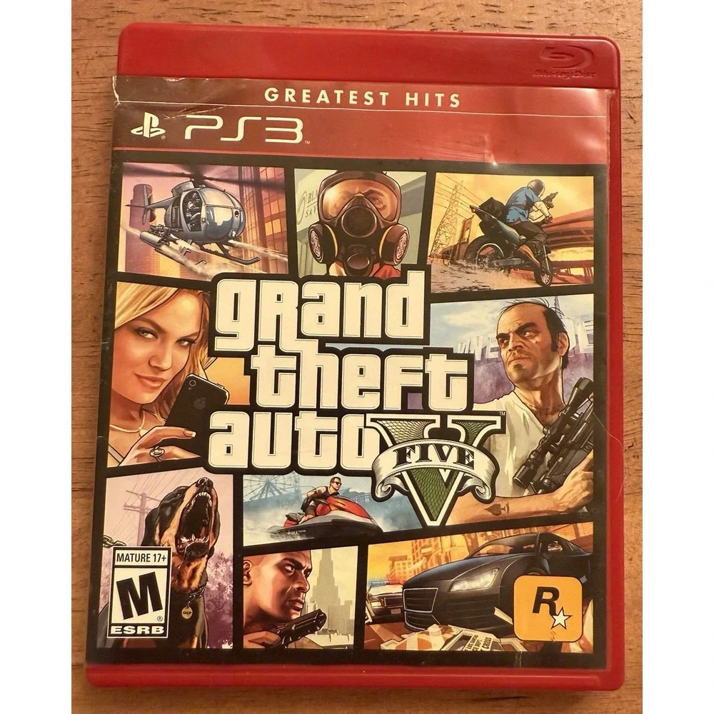Grand Theft Auto V - Greatest Hits ‎ (PlayStation 3, 2013) TESTED